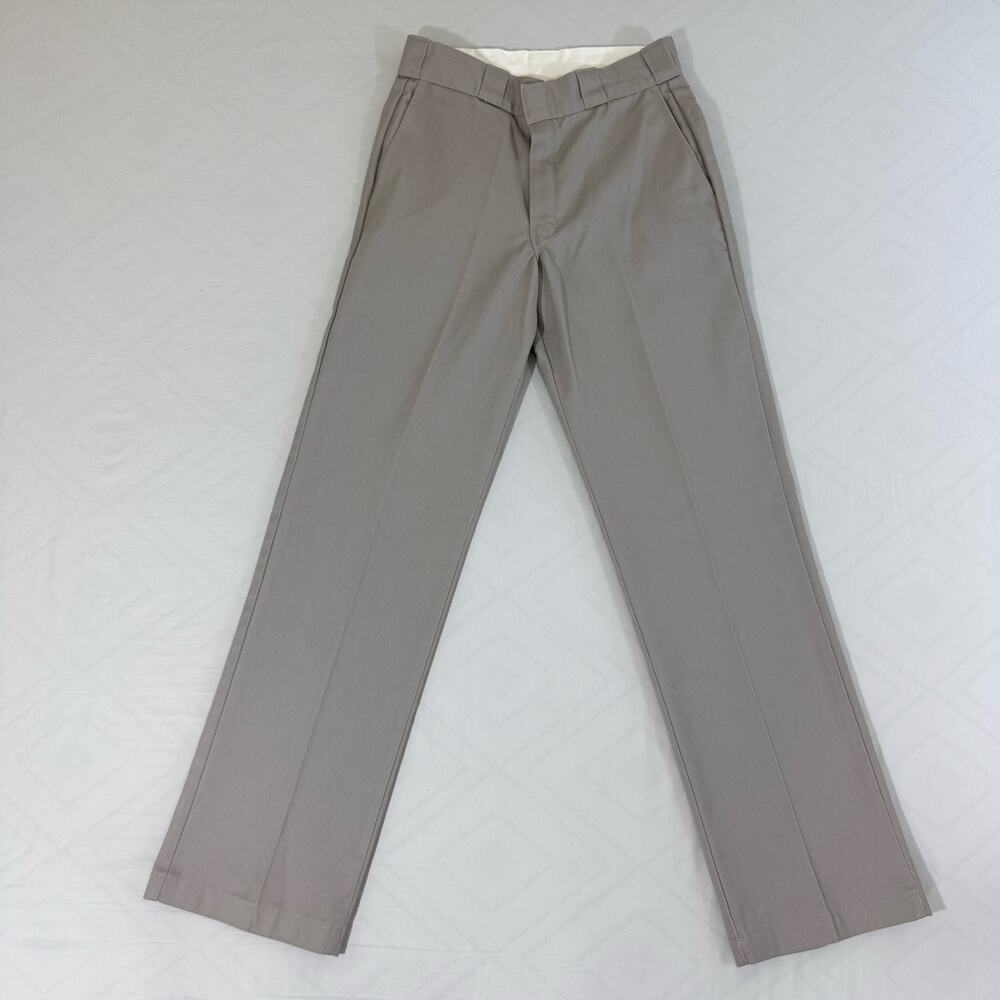 Dickies 874 Original Fit Work Pants Men 29x32 Gray Twill Skater Streetwear